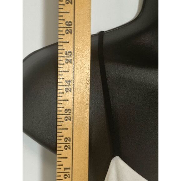 Express Women's Spaghetti Color Block Black/White Top Size M - Picture 10 of 10